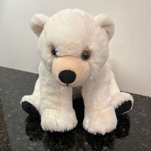 WILD REPUBLIC Baby Polar Bear Cub 14”WWF Adoption Plush  ADORABLE